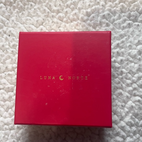 Luna Norte Gold Necklace Set with Druzy Pendant - Picture 3 of 3